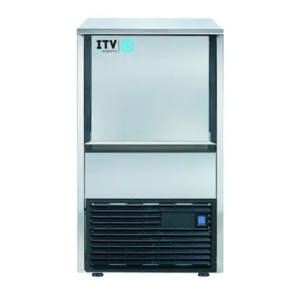 ITV Machine à glaçons semi-creux à refroidissement à air de 25kg/24h et 6 kg de stockage occasion reconditionné