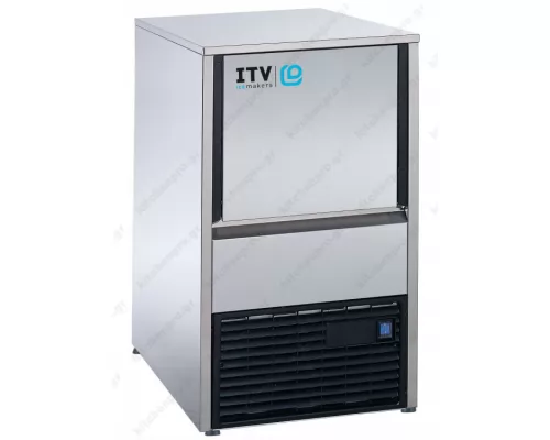 ITV Machine à glaçons semi-creux à refroidissement à air 34Kg/24H et 12Kg de stockage occasion reconditionné