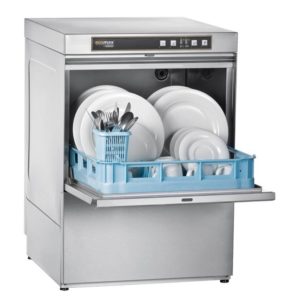 Hobart Lave-vaisselle frontal 500X500 mm avec doseur de rinçage occasion reconditionné