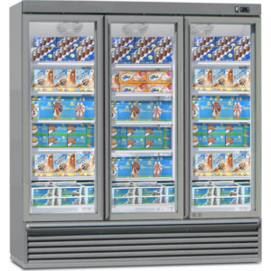 Vitrine réfrigérée négatif 3 portes vitrées Epta - EIS165.3 occasion reconditionné