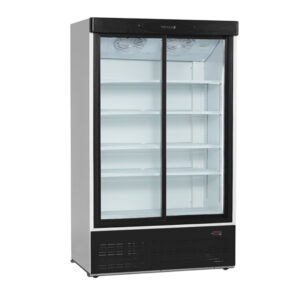 Vitrine froid positif 2 portes coulissantes Tefcold - RF1202S occasion reconditionné