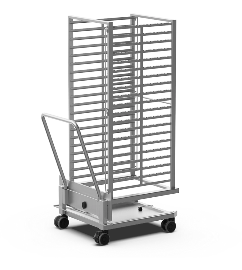 Echelle sur roulettes - GN2/1 (650x530mm) - Sur Roulettes Inconnue - ECH21Four occasion reconditionné