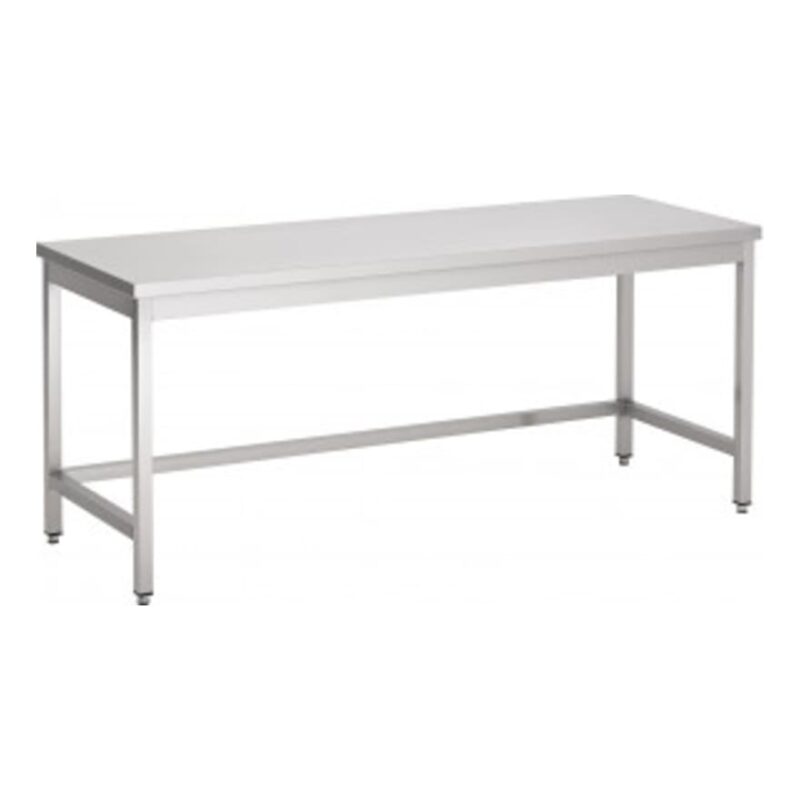 Table Inox Largeur XL Profondeur 700±50mm sur Pieds Inconnue - TBLXLP700Pied occasion reconditionné