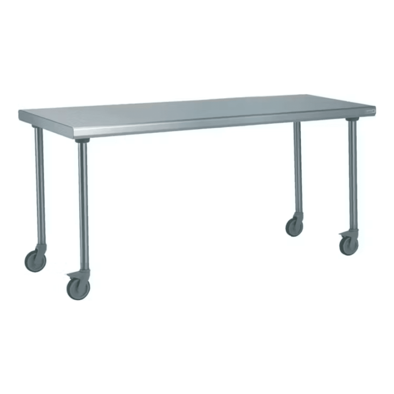 Table Inox Largeur XL Profondeur 700±50mm sur Roulettes Inconnue - TBLXLP700Roul occasion reconditionné